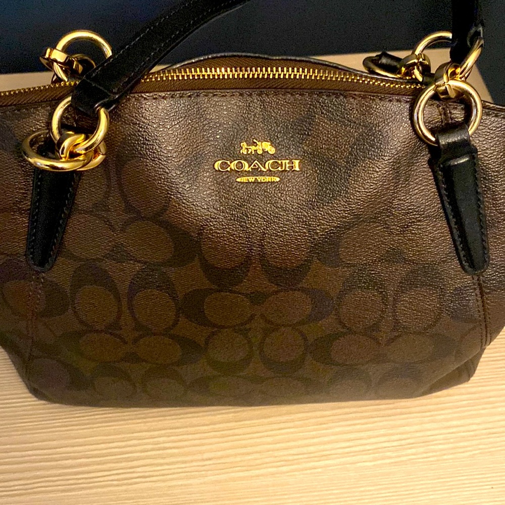 Coach Leather Crossbody Bag